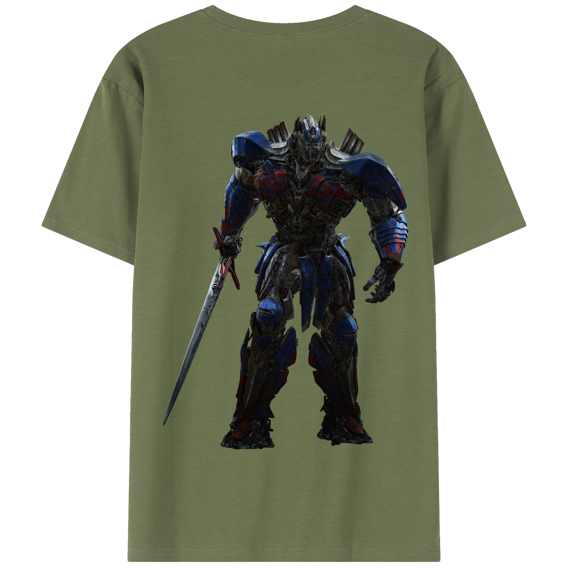 （画像用）  綿100％半袖Tシャツ（背面プリント）